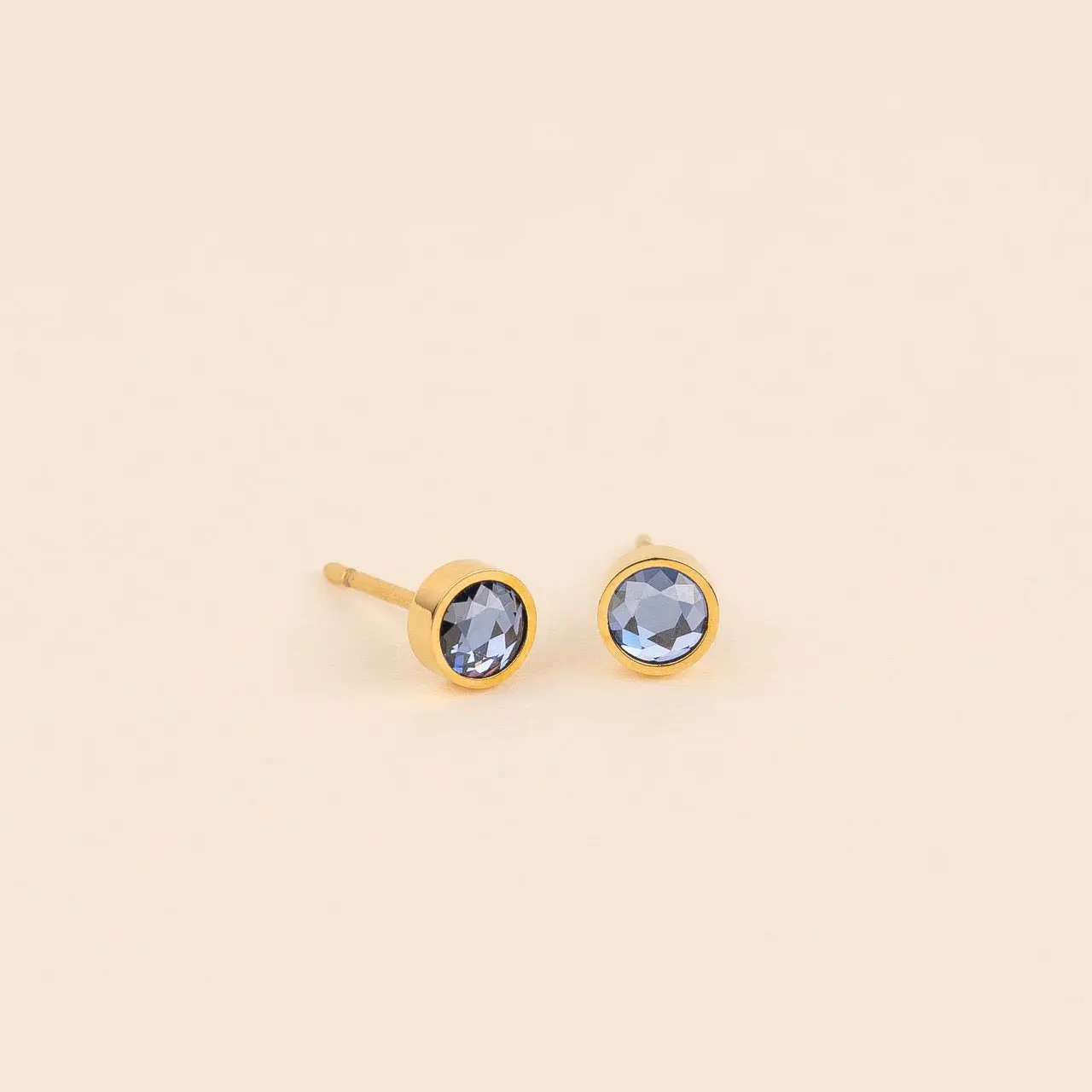 September Birthstone Stud Earrings