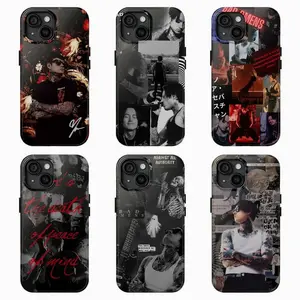 Noah Sebastian B-Bad O-Omens Phone Case For iPhone Samsung, Band Merch Gift Idea For Fans Of Alt Rock, Dark Style And Heavy Music Lovers K 2