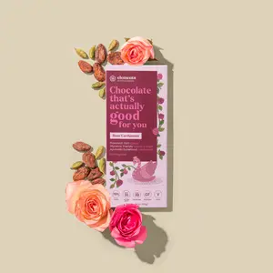 Rose Cardamom Dark Chocolate