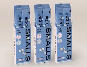 SMALLS Lickable Tuna Soft Cat Treats, 8-Pack