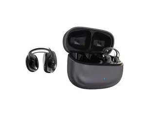 YX59 Ear Clip TWS Wireless Earbuds With Flashlight Feature, Bluetooth 5.4 ENC Noise Cancelling, Low Latency HiFi Audio, LED Battery Prompt, IPX4 Waterproof And Type C Charging For Daily Sports Use