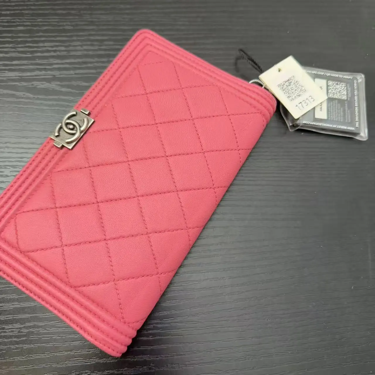 Pre-owned CHANEL lamb Clutches & Wristlets CHANEL
