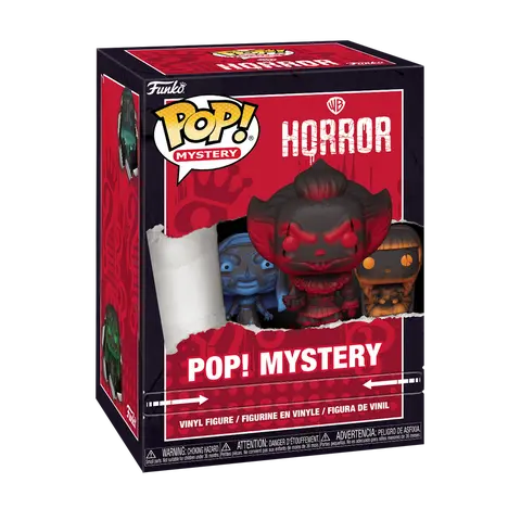 Funko Pop! Warner Bros. Horror Random Surprise Mystery Box - Single Vinyl Model Collectible Figurine, Collectible for Fans, Figurines for Collectors