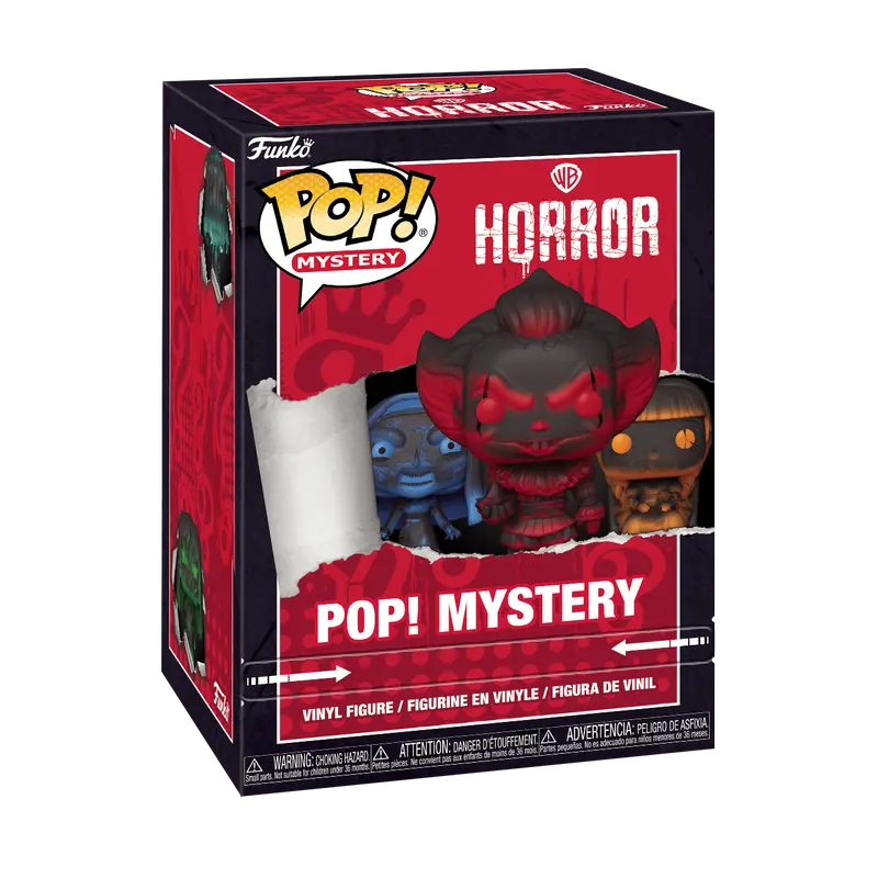 Funko Pop! Warner Bros. Horror Random Surprise Mystery Box - Single Vinyl Model Collectible Figurine, Collectible for Fans, Figurines for Collectors