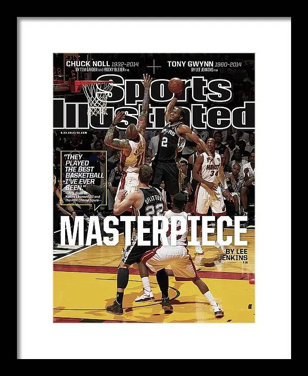 Masterpiece Sports Illustrated Cover Print Poster Wall Décor