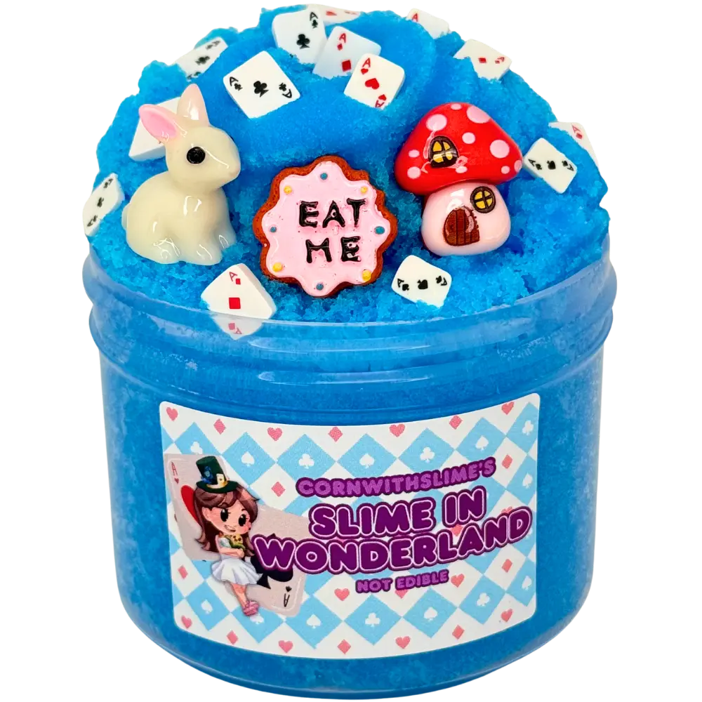 Slime in Wonderland 8oz Slime Icee Texture Scented Tea & Cake