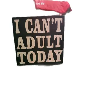 I can't adult today stand up knick knack