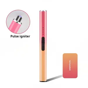 Electric Candle Lighter, Mothers Day Gifts for Mom from Daughter Son, Birthday Gifts for Mom Women Men Wife Sister, Economical Portable Rechargeable USB Arc Windproof Lighters for Candle Camping Kitchen BBQ Daily Use