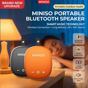 MINISO M105 Bone Conduction Under Pillow Sleep Speaker, Portable Outdoor Mini Audio Player With Built-in White Noise, Stable Connection, 15H Long Standby, IPX Water Resistant HiFi Bass Speaker For Bedroom Camping Travel Relaxation