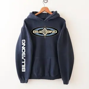 Y2K Billabong Surfboard Print Hand Hoodie, High-Tech Printing, Cotton Fabric, Comfortable & Durable, Best Sellers, Hoodie For Women