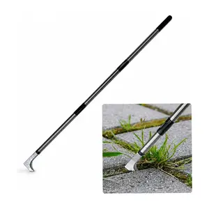 47” Crack Weeder Tool – Long Handle Stainless Steel Weed Remover