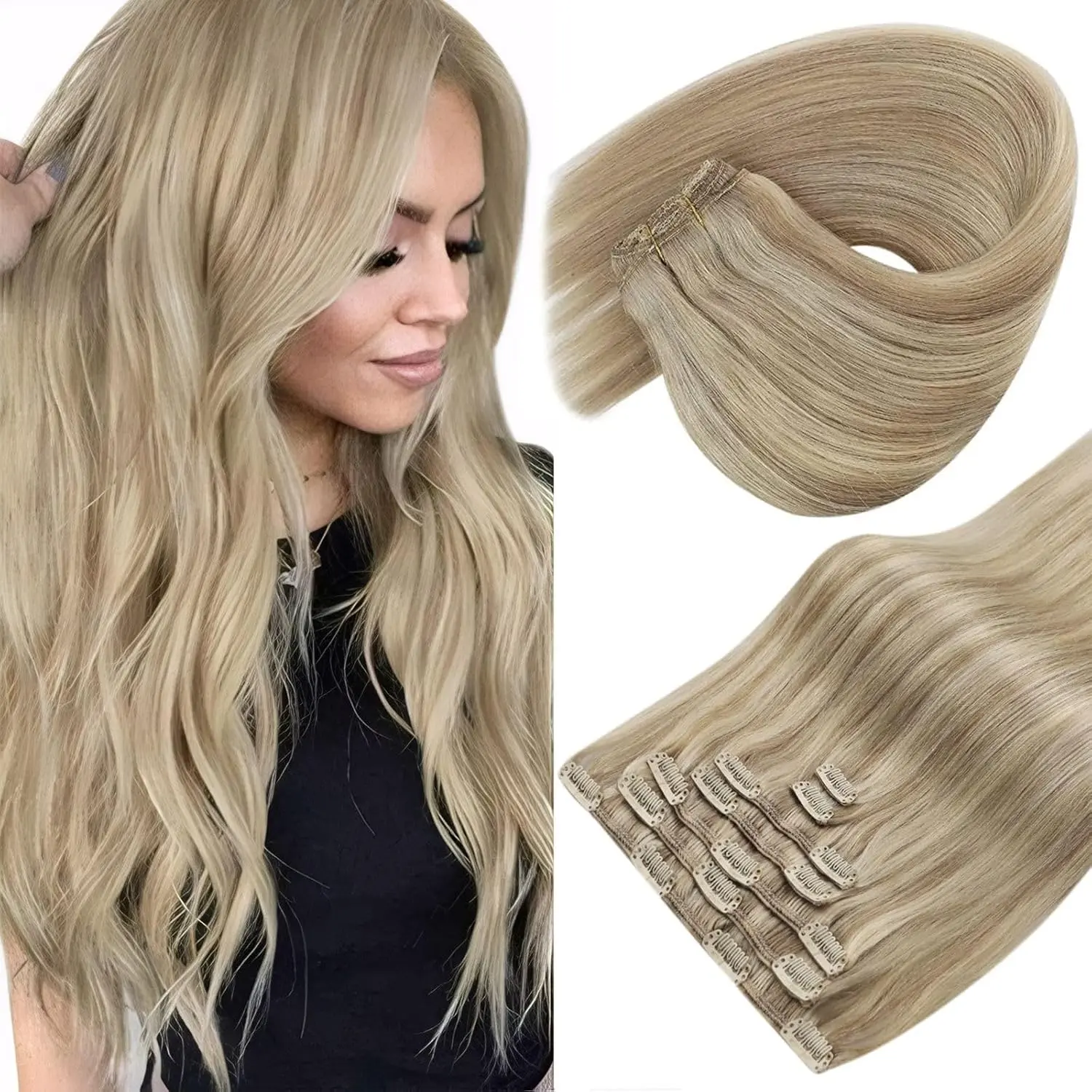 #16/22-Golden Blonde Highlights