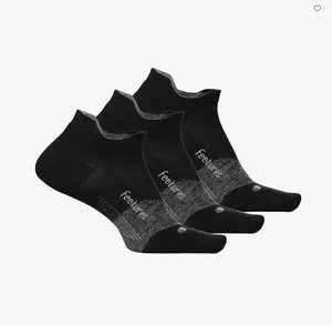 Elite Ultra Light No Show Tab 3-Pair Pack Color Black