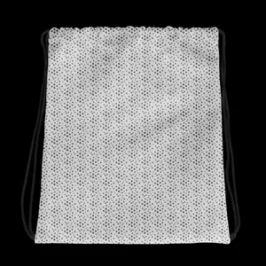 Drawstring bag - White Prints