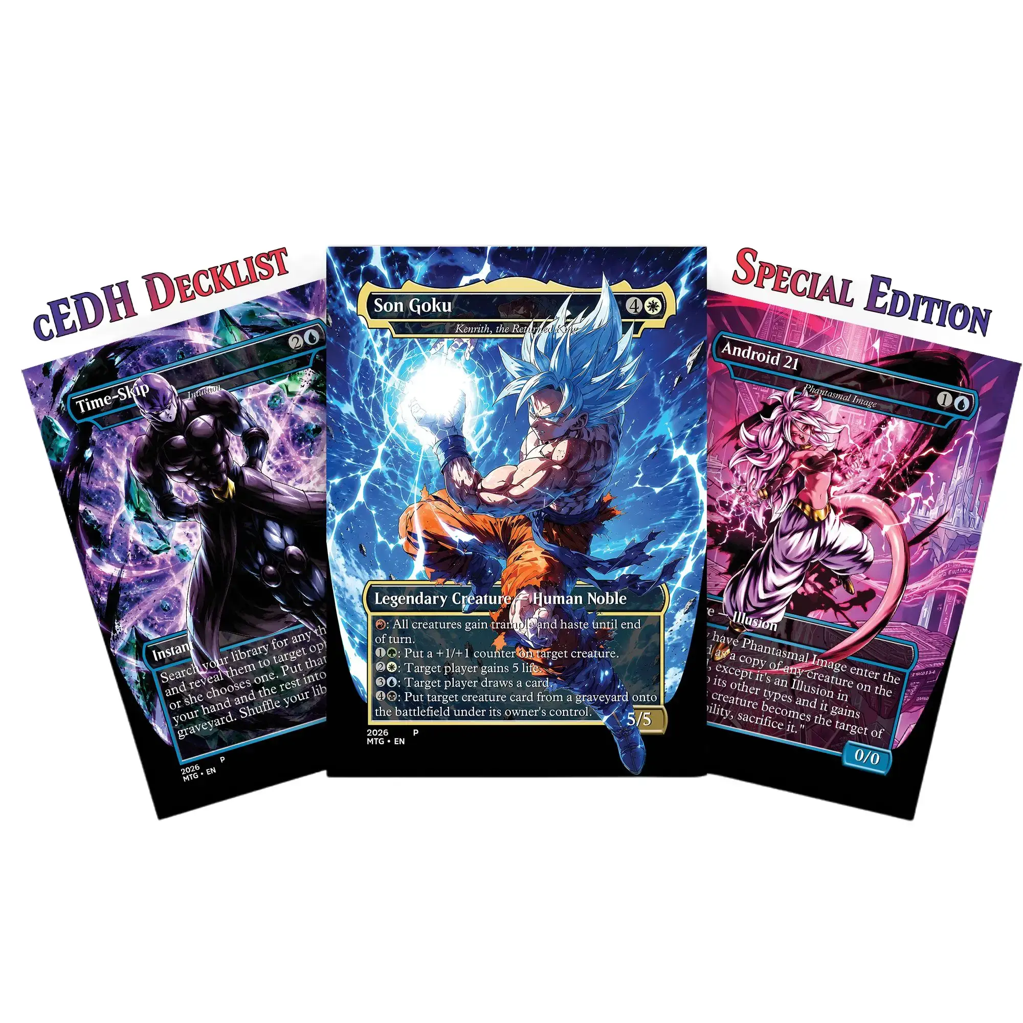 Custom Tabletop Deck: Golden Aura Warrior Synergy | 115 Cards