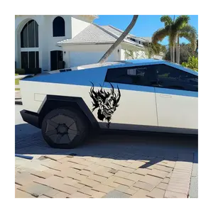 Oni Face Decal, Huge Car Decal, JDM, Cool Car Decal, Funny Decal, Artistic