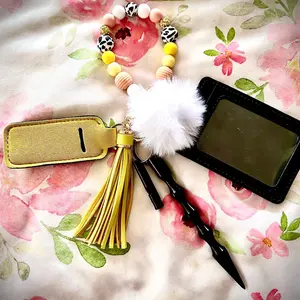Key Fob Wristlet Yellow