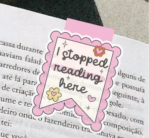 I Stopped Reading Here Magnetic Bookmark