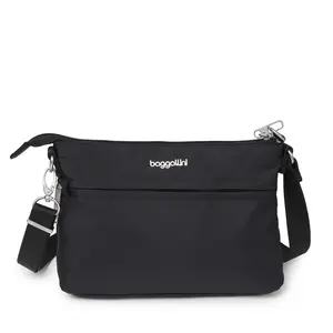 baggallini Women's Securtex® Anti-Theft Memento Crossbody Bag