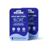 Love Wellness Bloat* Quick Melt Strips 2 Pack | Fast-Dissolving Digestive Support | Mint, Fennel & Caraway | Vegan & Sugar-Free | 15 Strips Therapy Therapeutic Relief | For Men and Women