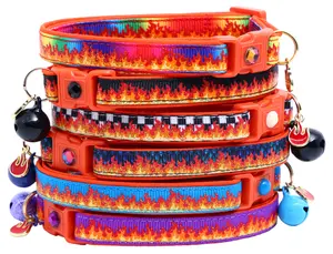 Fire Breakaway Cat Collar