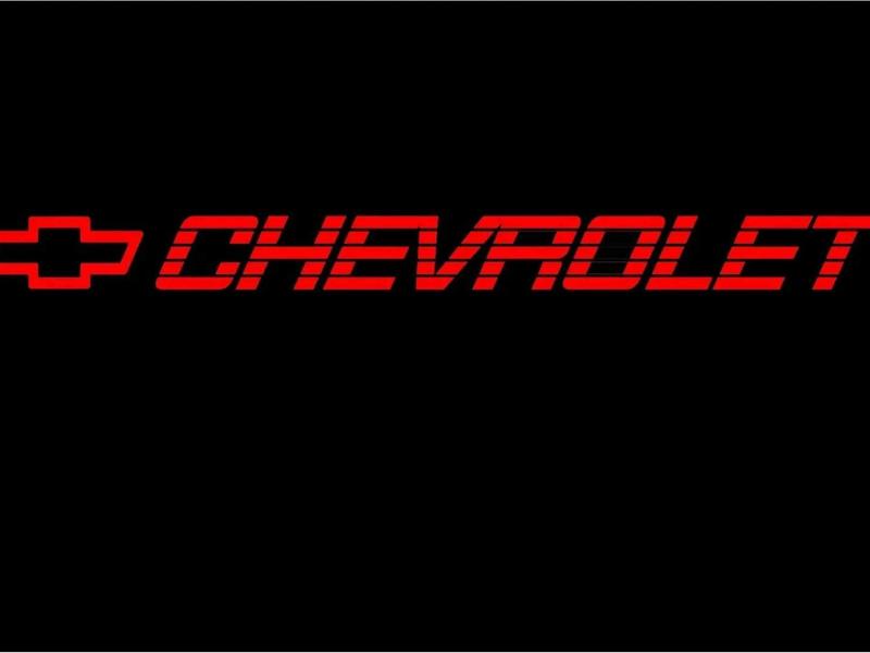 CHEVY Decals CHEVROLET Vinyl Sticker Silverado 1500 Bed Tailgate Letters 454 SS