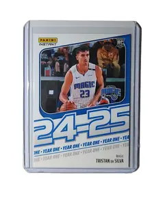 Tristan da Silva Rookie Card 2024-25 Panini Year One #16 Orlando Magic 1/613