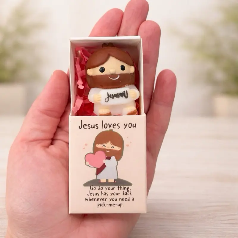 Jesus Loves You Squishy – Pocket Reminder of Faith & Comfort