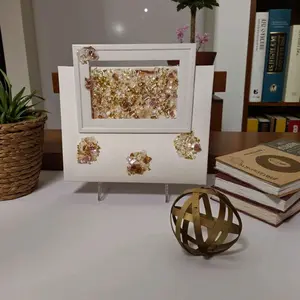 Hand-designed Elegant 3D crystallized decorative artwork great Decor for displaying hanging or on stand in bedroom,bathroom or anywhere. Beautiful color of Rose Pink crystals.