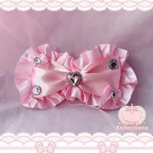 handmade fairy rosewater bow by kora kollections