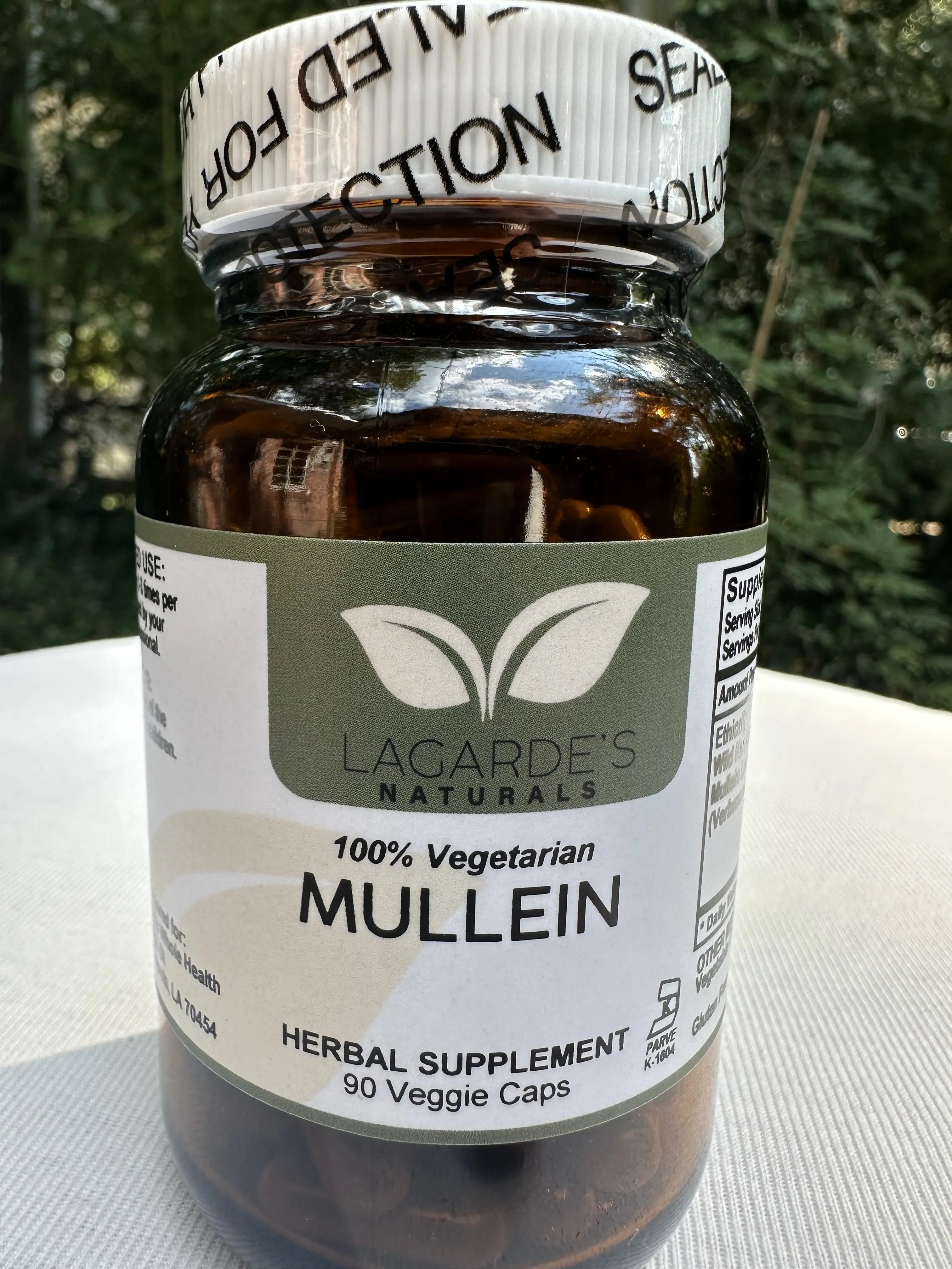 Lagarde's Naturals Mullein 90 Veggie Caps