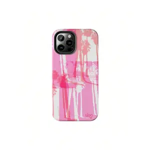 Pink Palm Tough Phone Case,  Protective Cover, Unique Phone, Gift For Her, Birthday, HolidaySuitable For IPhone 17 Air