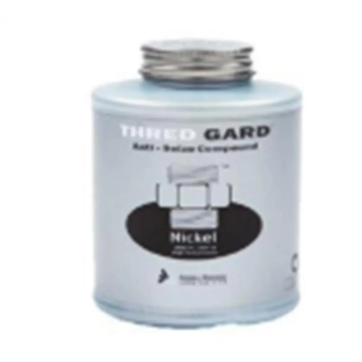 212 MAIN Thred Gard Nickel Anti-Seize Sealant - 4 oz Tub, High-Temperature Seal, Corrosion Protection for Bushings, Caulking and Sealants for Pumps, Paper Mills