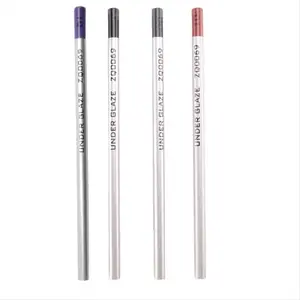 4Pcs Underglaze Pencils, Underglaze Pencils for Pottery,Underglaze Pencil Precision Underglaze Pencil for Pottery B