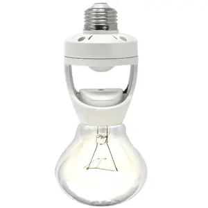 Sorbus 360 Motion and Dusk to Dawn Sensor Light Bulb Socket - 360° MOTION