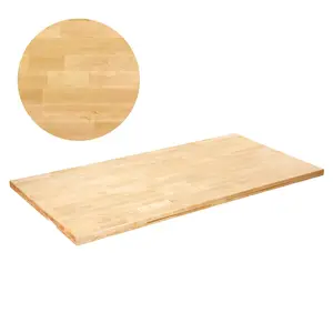 Maple Wood Table Top, Rectangular Countertop 29.5 X 23.6 X 1.5 Inches, Supports Up To 330 LB, Universal One-Piece Desktop For Height-Adjustable Electric Standing Desk Frame, Suitable For Office And Home Office Use