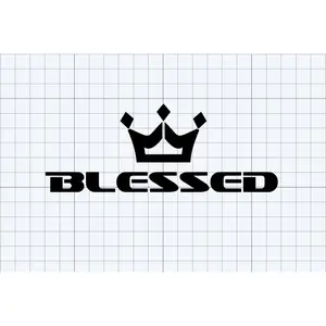 BLESSED in HI Decals