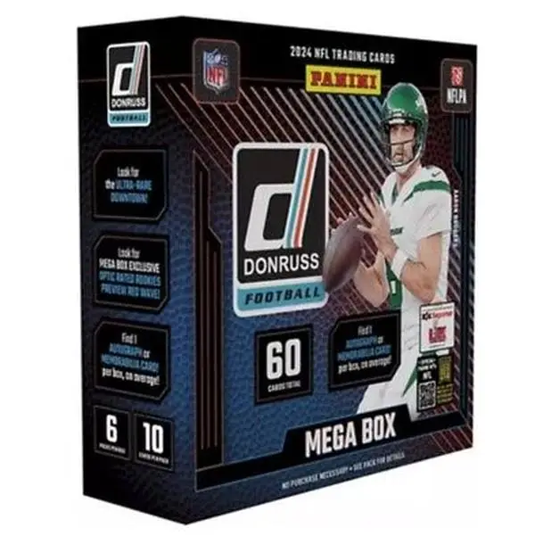2024 Panini Donruss Mega Box - Football Sports Cards