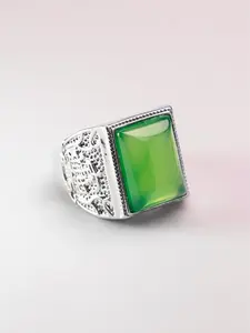 S.High Ice Imperial Green — Retro Intricate Carving — Men’s Bold and Versatile