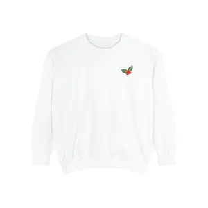 Misletoe Graphic Unisex Sweatshirt, Christmas Jumper, Holiday Sweater, Festive Pullover, Xmas Clothing Gift
