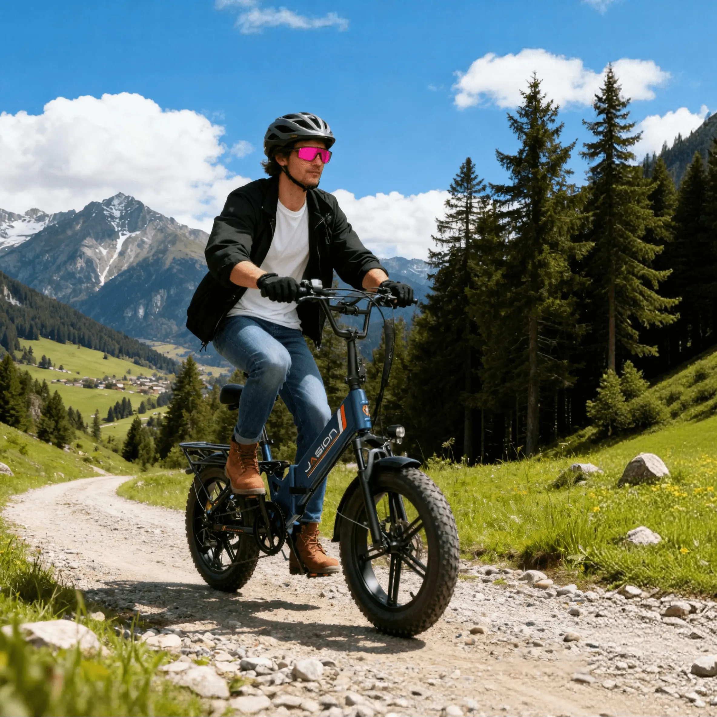 Jasion X-Hunter ST Foldable Electric Bike for Adults | 1400W Peak