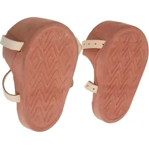 Leathercraft CLC 318 Professional Heavy-Duty Molded Rubber Kneepads,Brown