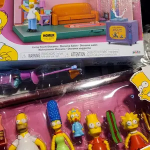 The Simpson's 5" Figures Family 4 Pack Action Figure