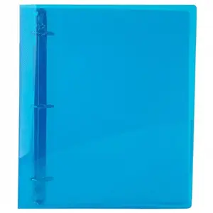 212 MAIN 1 in. Polypropylene Moisture-Resistant Translucent Color Ring Binder for Office Stationery & Supplies, Moistureresistant, Translucentcolor