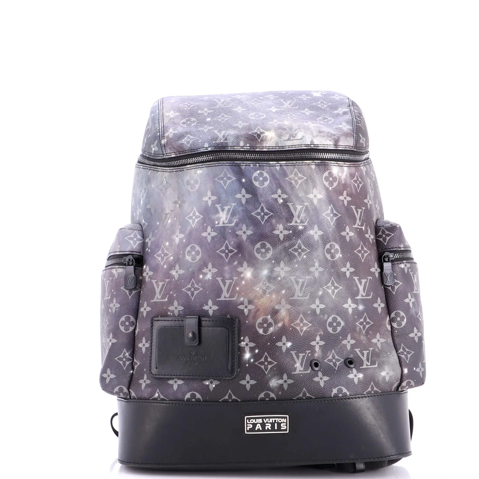 Pre-owned Louis Vuitton Canvas Coated Backpacks Alpha Backpack Limited Edition Monogram Galaxy Canvas by Rebag