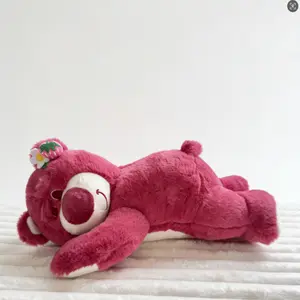 Soft and adorable plush bear toy, 40cm, fluffy and cuddly bear sleeping pillow, a heartwarming companion for the home and bedroom, and a perfect Easter toy.