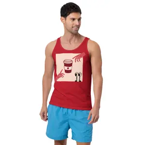Cute Coffee Lover Tank Top Pink Aesthetic Graphic Caffeine Addict Shirt Trending TikTok Fashion
