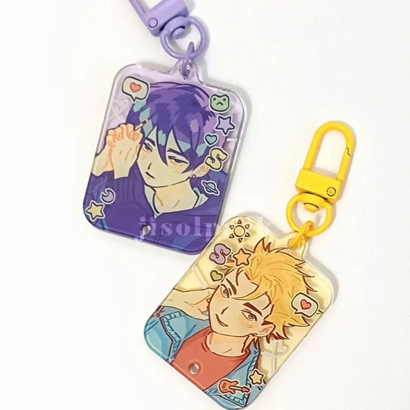 Stardew Valley Sam & Sebastian Linkable Acrylic Charm