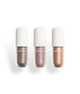 r.e.m. beauty by Ariana Grande starlet headliner trio - lustrous liquid eyeshadow - shimmering, long-wearing, waterproof, highly pigmented, clean formula with vitamin e