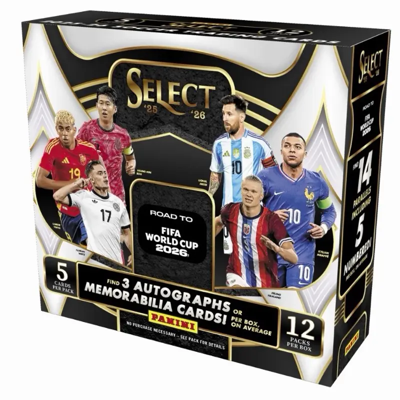 Pick Your Team Break #54: (1) 2025-26 PANINI SELECT ROAD TO FIFA WORLD CUP Hobby Box